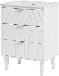 Brevita Тумба под раковину Etna 65 белая – фотография-3